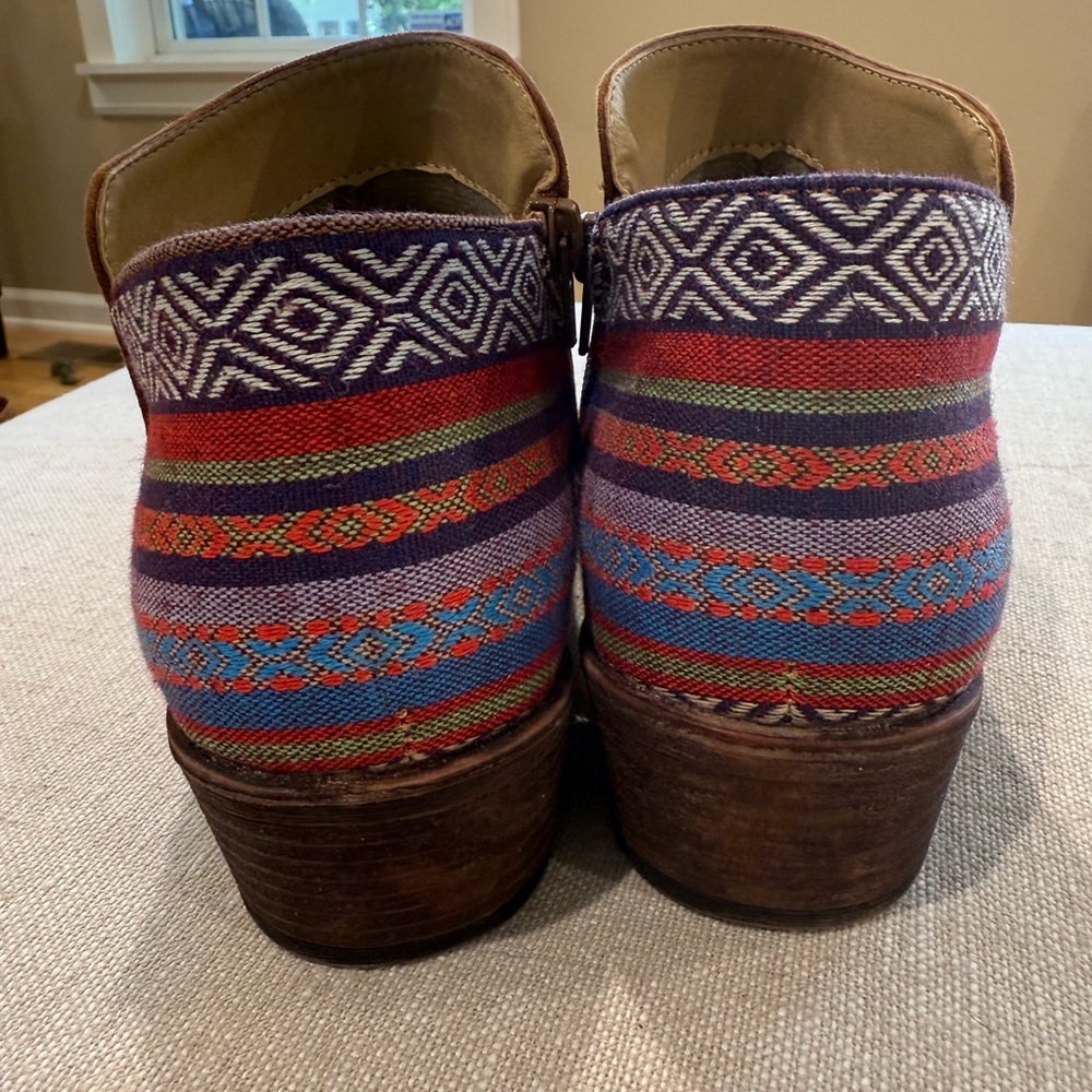 Women’s roper western cowboy bootie size 6 preowned EUC - Picture 6 of 6